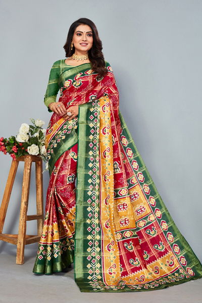 Bandhej 3 Festival Wear Wholesale Saree Collection
